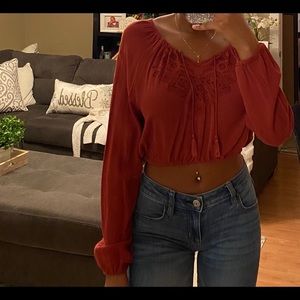 Flowy Croptop
